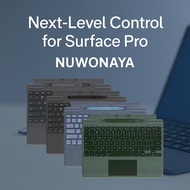 Surface Pro 11–3 Keyboard with Pen – Backlit, Touchpad, Detachable, Slim