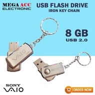 Ready stock Flashdisk Sony Vaio Iron Key Chain 8 Gb Limited