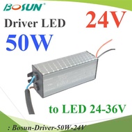 24V-36V 50W LED Driver แปลงไฟ DC 24V เพื่อต่อโคมไฟ LED ไฟถนน DC ที่ไม่มี Driver รุ่น Bosun-Driver-50W-24V CT