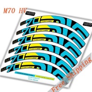 ENVE wheels set rim Stickers for MTB M70 HV yeti Santa Cruz dirt cycling decals