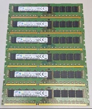 Samsung M393B1G70QH0-YK0 8GB x 6 48GB PC3-12800 DDR3-1600 2RX8 ECC Registered Memory Rdimm Ram