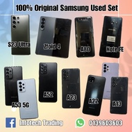 Premium Used Ori Samsung Galaxy S7 S10+ A22 A23 A32 A52 A53 A80 S10 S20 S22 S23 Note FE 10 20 Ultra 5G Second Hand Set