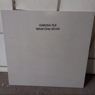 granit lantai 60x60 Garuda Velvet greyy promo cuci gudang murah