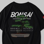 kaos Bonsai Indonesia Art Tree tshirt Bonsai Indonesia