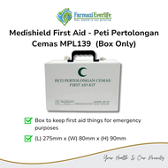 Medishield First Aid - Peti Pertolongan Cemas MPL139 (Box Only)