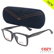 แว่นตา แฟชั่น fashion Cozy รุ่น 6506 กรอบแว่นตา วินเทจ vintage สำหรับตัดเลนส์ มัลติโค๊ท Multicoated 