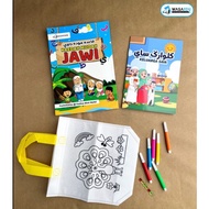 BUKU KAEDAH MUDAH JAWI DGN FREE BUKU CERITA JAWI & BEG MEWARNA