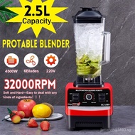 [READY STOCK]2.5L 4500W Ice Smoothies Crusher Kitchen BPA Free Professional Heavy Duty Commercial Timer Blender Mixer Juicer Food