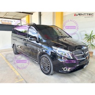 Mercedes Vito / Metris / Valente / V-Class / EQV W447 2014-2024 Venttec Door Visor Accessories