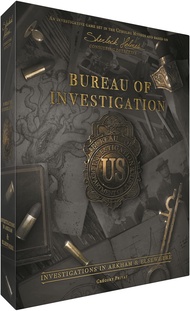 Bureau of Investigation: Investigations in Arkham & Elsewhere Board Game, Cooperative Mystery Game f