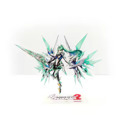 Xenoblade Chronicles 2 Pneuma acrylic standee figurines desk decoration cake topper anime