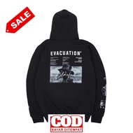 HITAM Evacuation Black Dobujack Hoodie | Hoodie Dobujack Evacuation Bast Seller | Hoodie