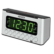 JENSEN JCR-231 Digital AM/FM Dual Alarm Clock Radio with Wave Sensor