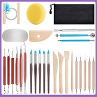 Clay Tools Kit28 PCS Pottery ToolsPolymer Clay ToolsAir Dry Clay Tools Set for Kids AdultsPottery Cr