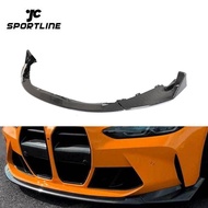 Carbon Fiber G80 G82 Front Bumper Lip for BMW 4 Series G80 M3 G82 M4 Coupe 2-Door 2021-2022