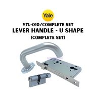 YALE YTL 010 COMPLETE SET LEVER HANDLE THUMBTURN MORTISE FOR OFFICE HOUSE DOOR LOCK