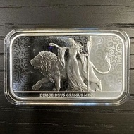 [First Horizontal Design, Collectible] 2024 Una and the Lion 1oz Silver Minted Bar Bullion 999.9 Fin