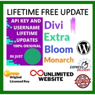 Divi Theme + Extra, Bloom, Monarch (with API Key Lifetime Update)