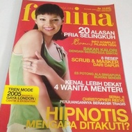 majalah Femina tahun 2005 cover Dewi Sandra