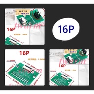 FPC 16PIN Adapter Board+Inline Pin, FFC To 2.54mm Pin Header, Inline Plug 0.5mm Spacing Socket