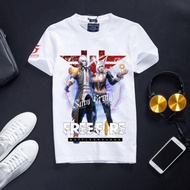 [All sizes] Very beautiful white cotton Free Frie shirt Yin Phu