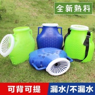 New fish basket, plastic thickened cage, yellow eel, crab, catfish, fishing gear, back bucket