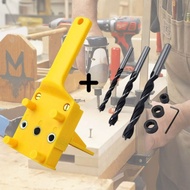 HL Easy to Use Hole Punch Locator Hole Doweling Jig for 6 8 10mm  Drilling