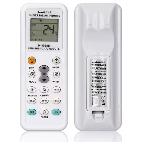 Universal Air Conditioner Remote Control for LG Gree Midea Toshiba Haier Daikin Hitachi Mitsubishi F
