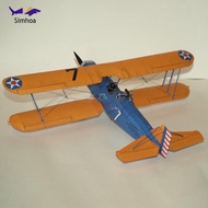 Simhoa 1/33 Plane Model Showcase Display Model Plane Room Decor 1:33 Scale Airplane