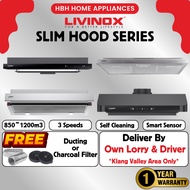 【Free Shipping】Livinox Slim Hood | LCH-627-90B | LCH-920-90BL | LCH-601A-90BL | LCH-90L03 | 850m³/h 