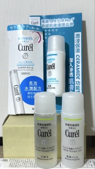 Curel 乳液，爽膚水，保濕液，水潤潤唇膏