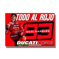 TODO AL ROJO FLAG 93/ MOTOGP FLAG NEWEST MARC MARQUES