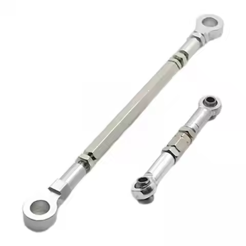 Metal Steering Rod Adjustable Linkage RC Car Accessories Upgrade Parts for HB ZP1001 1 10 Model