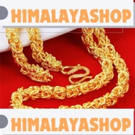 Vietnamese Gold Dragon Head Necklace Shajin Men's Lunas Necklace Men's Pendant Necklace Dragon Head 
