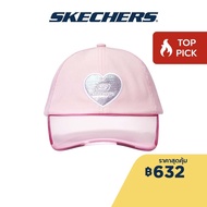 Skechers สเก็ตเชอร์ส หมวกเบสบอลเด็กผู้หญิง Girl Baseball Cap Accessory - L224G003-003G