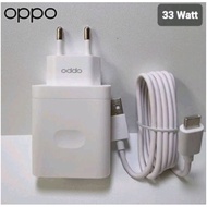 TC CHARGER OPPO 33 WATT SUPER VOOC TRAVEL ADAPTOR CHARGER