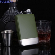 PULLBEAR Hip Flask, 9oz Unbreakable Liquor Flask, Household Stainless Steel Durable Flagon Whiskey