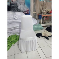 Futura 405 Plain Chair Cover Futura Stacked Chair Cover Futura Pleated Chair Cover/