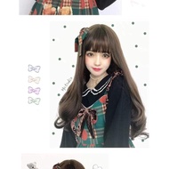 Long curly brown teen Wig - Dark brown Lolita Wig - Lolita cosplay Wig