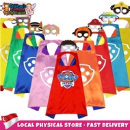 Paw Patrol Skye Chase Marshall Cape &amp; Mask Set Halloween Cartoon Character Party Cosplay Cosplay Costume Pretend Play