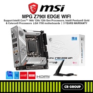 MSI MPG Z790I EDGE WIFI DDR5 Mini-ITX Motherboard LGA 1700 (3Yrs MSI Warranty)