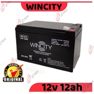 Geniune Wincity 12V 12ah Premium Rechargeable Battery Alarm Autogate
