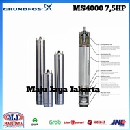 MOTOR SUBMERSIBLE GRUNDFOS MS4000 7,5HP 3PHASE RESIN CTK+KABEL 2MTR
