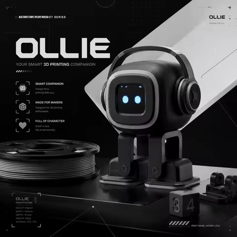 Ollie AI Chatbot | Emotional Interaction, Singing and Dancing, Emojis, Voice Control, Personalizatio