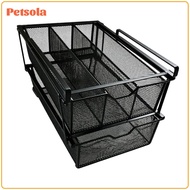 Under Shelf Basket Clothing Pull Out Basket Space Saving Multifunctional Underwear Drawer for Cabine