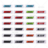 3D ABS BRABUS G700 G800 G900 Side Fender Logo Badge Sticker Car Mod Decal For W464 G500 G63