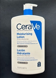 CERAVE moisturizing lotion (1000ml) 長效保濕修復乳液 1L