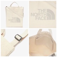 全新 無拆封含吊牌！The north face 北臉帆布袋 米色