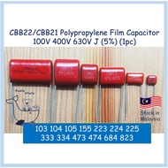 CBB22 CBB21 Film Capacitor 100V 400V 630V 450V 103 104 105 155 223 224 225 333 334 473 474 475 683 6