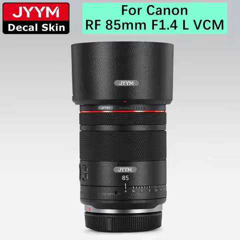 Customized Sticker For Canon RF 85mm F1.4 L VCM Camera Lens Decal Skin Vinyl Wrap Protective Film Co